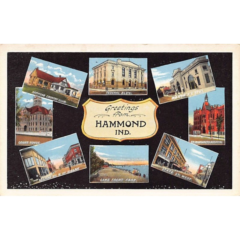 Rare collectable postcards of United States. Vintage Postcards of United States