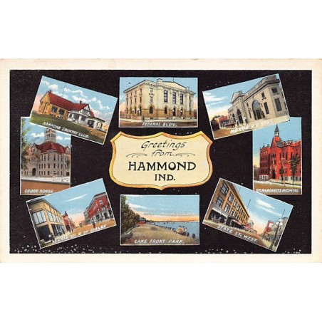 Rare collectable postcards of United States. Vintage Postcards of United States