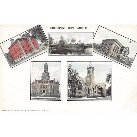 Rare collectable postcards of United States. Vintage Postcards of United States