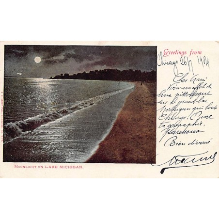 Rare collectable postcards of United States. Vintage Postcards of United States