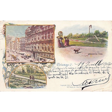 Rare collectable postcards of United States. Vintage Postcards of United States