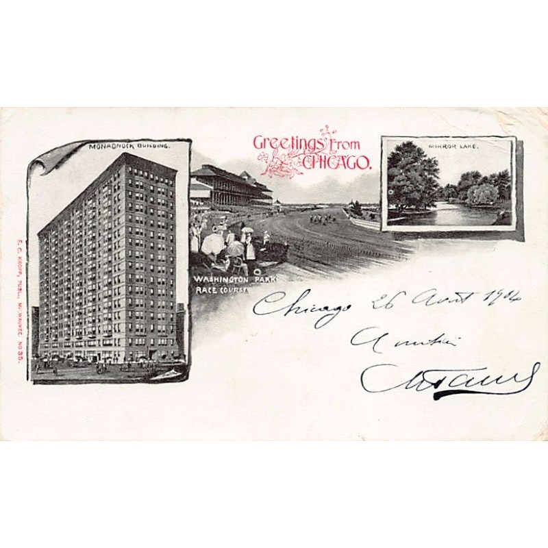 Rare collectable postcards of United States. Vintage Postcards of United States