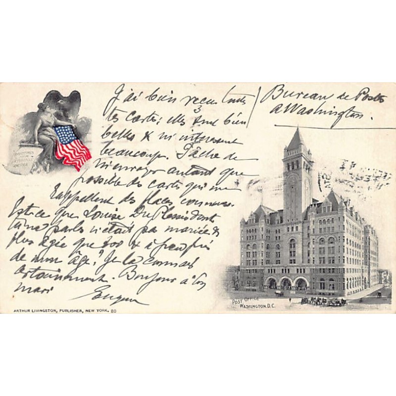 Rare collectable postcards of United States. Vintage Postcards of United States