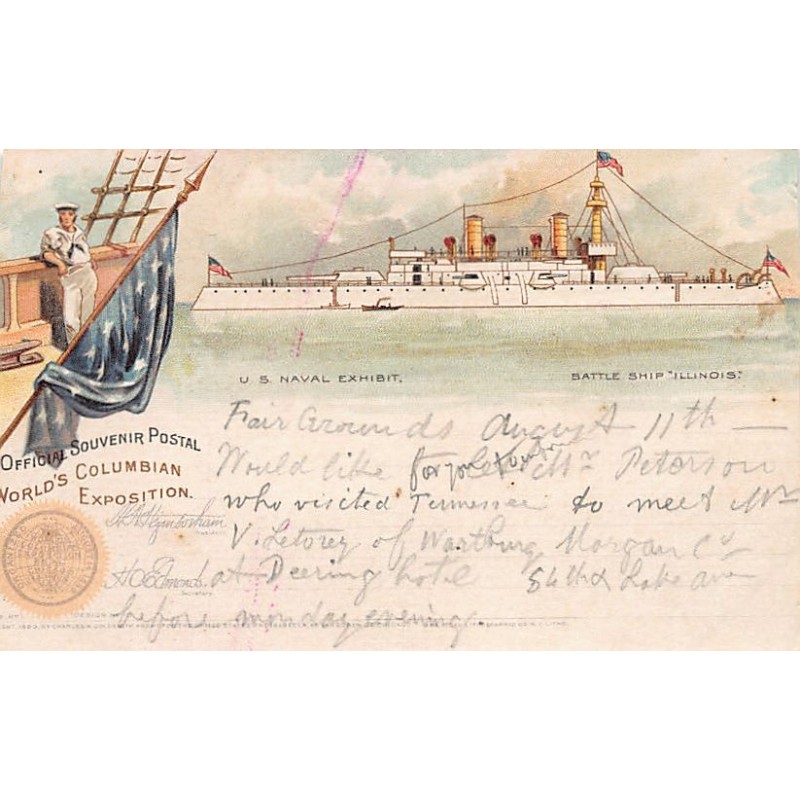 Rare collectable postcards of United States. Vintage Postcards of United States