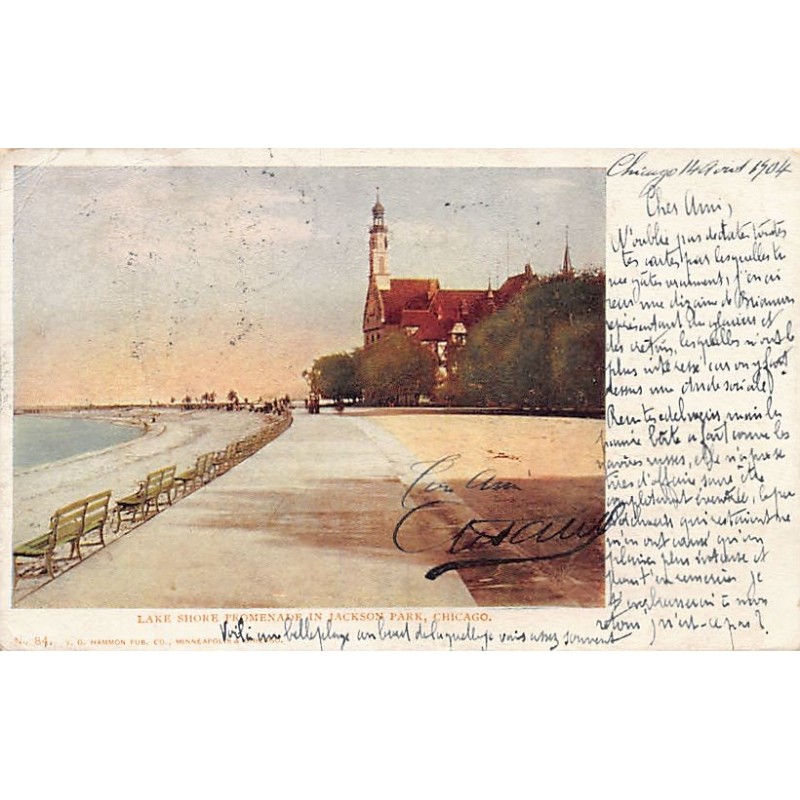 Rare collectable postcards of United States. Vintage Postcards of United States