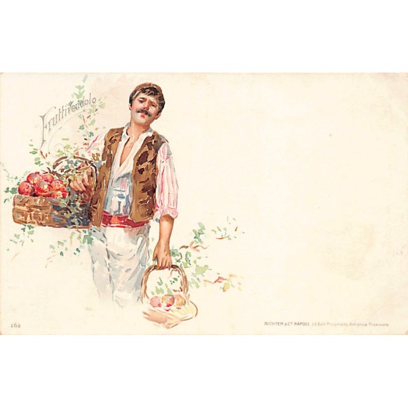 Rare collectable postcards of Italy. Vintage Postcards of Italy