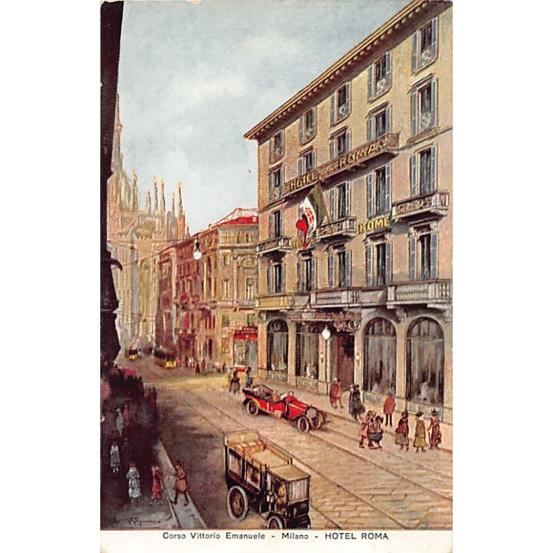 Rare collectable postcards of Italy. Vintage Postcards of Italy
