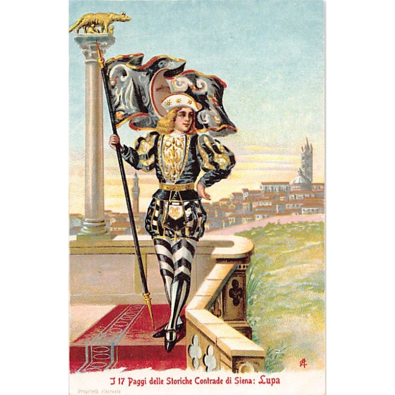 Rare collectable postcards of Italy. Vintage Postcards of Italy
