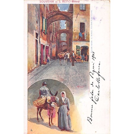 Rare collectable postcards of Italy. Vintage Postcards of Italy