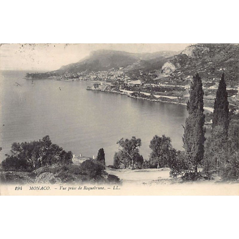 Rare collectable postcards of Monaco. Vintage Postcards of Monaco