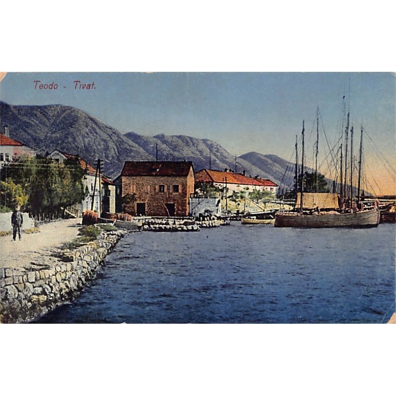 Rare collectable postcards of Montenegro. Vintage Postcards of Montenegro