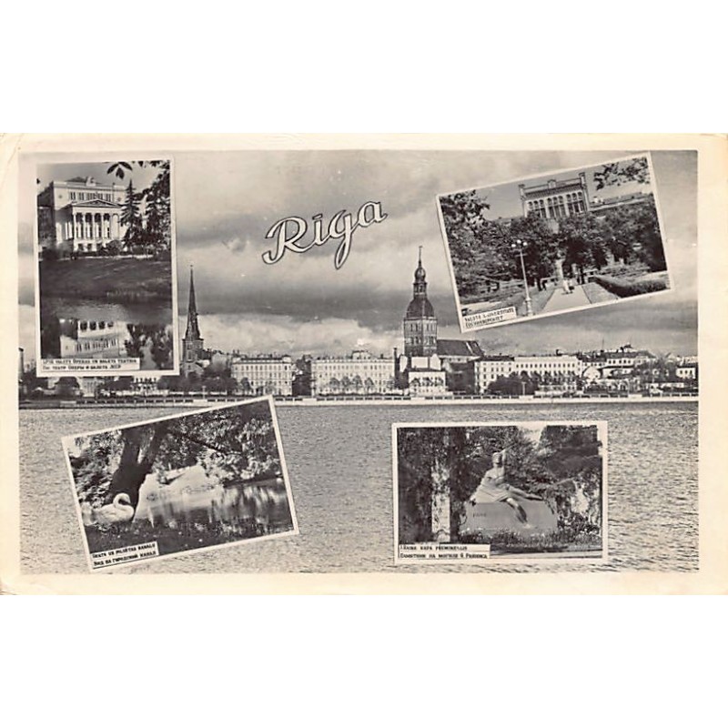 Rare collectable postcards of LATVIA. Vintage Postcards of LATVIA