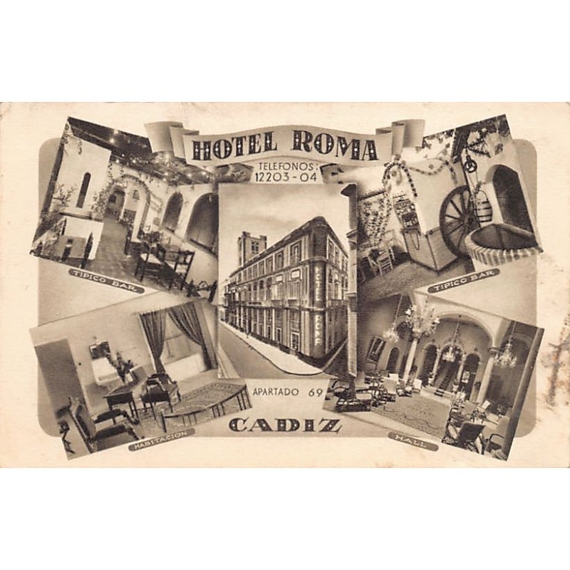 Rare collectable postcards of Spain. Vintage Postcards of Spain