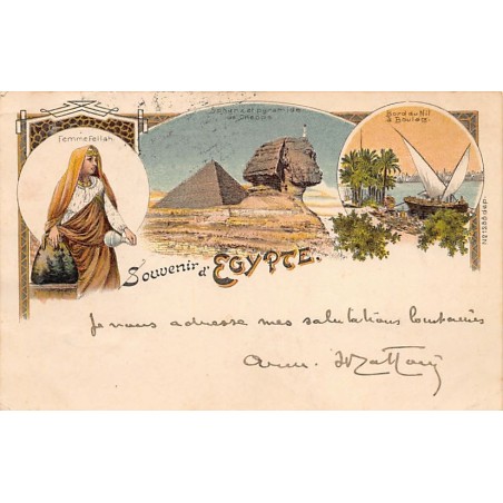 Rare collectable postcards of Egypt. Vintage Postcards of Egypt