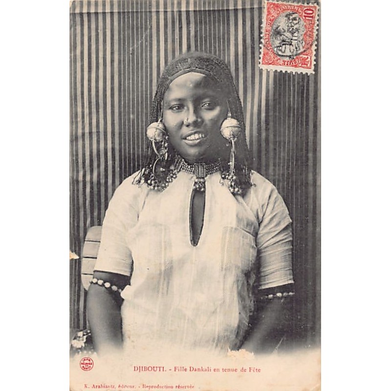 Rare collectable postcards of Djibouti. Vintage Postcards of Djibouti