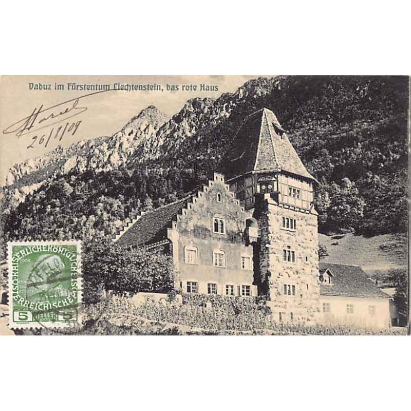 Rare collectable postcards of LIECHTENSTEIN. Vintage Postcards of LIECHTENSTEIN