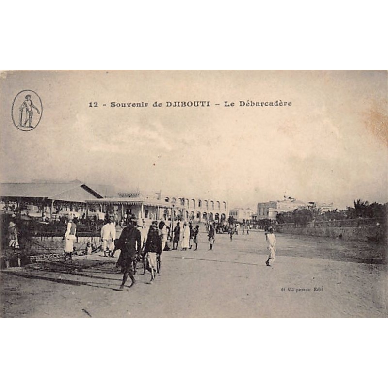 Rare collectable postcards of Djibouti. Vintage Postcards of Djibouti