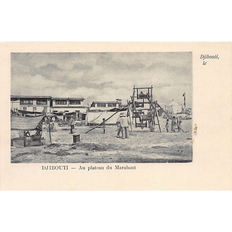 Rare collectable postcards of Djibouti. Vintage Postcards of Djibouti
