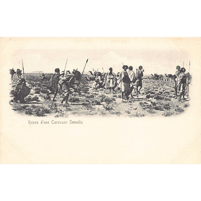 Rare collectable postcards of Djibouti. Vintage Postcards of Djibouti