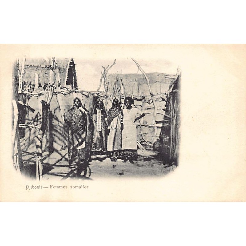 Rare collectable postcards of Djibouti. Vintage Postcards of Djibouti