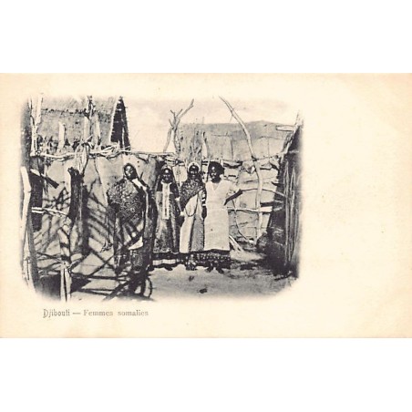 Rare collectable postcards of Djibouti. Vintage Postcards of Djibouti