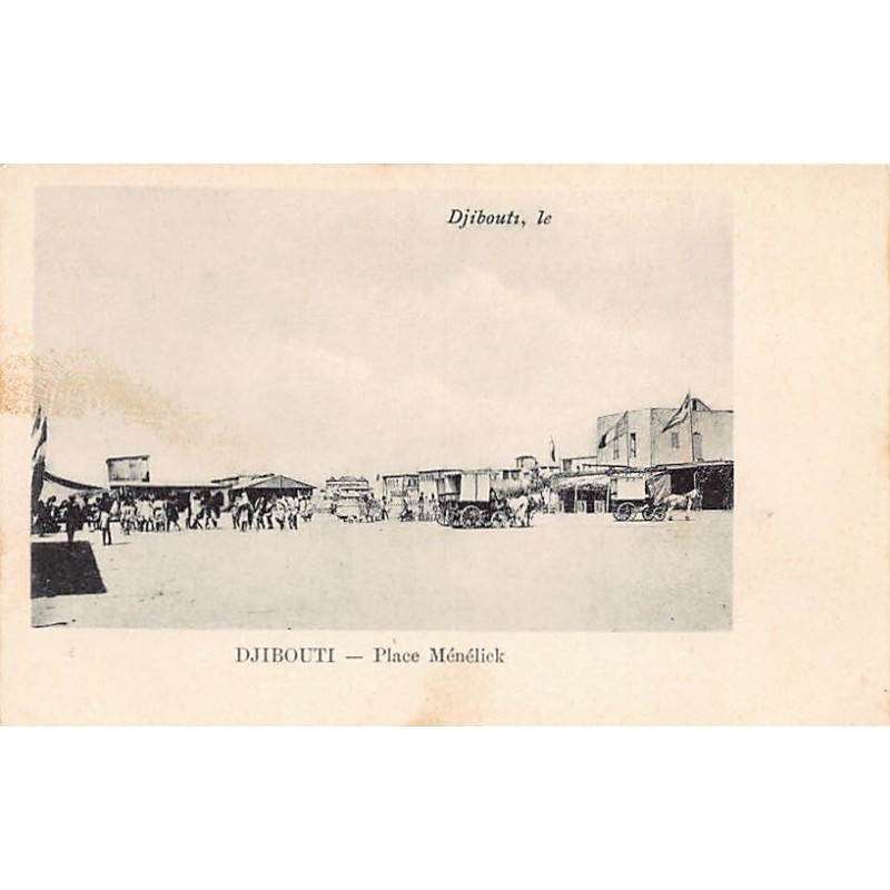 Rare collectable postcards of Djibouti. Vintage Postcards of Djibouti