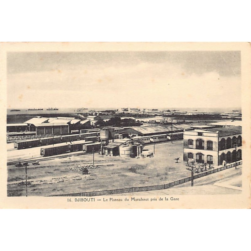 Rare collectable postcards of Djibouti. Vintage Postcards of Djibouti