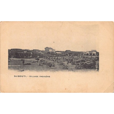 Rare collectable postcards of Djibouti. Vintage Postcards of Djibouti