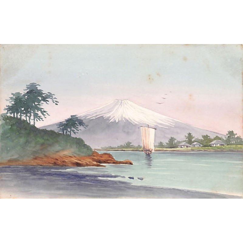 Rare collectable postcards of Japan. Vintage Postcards of Japan