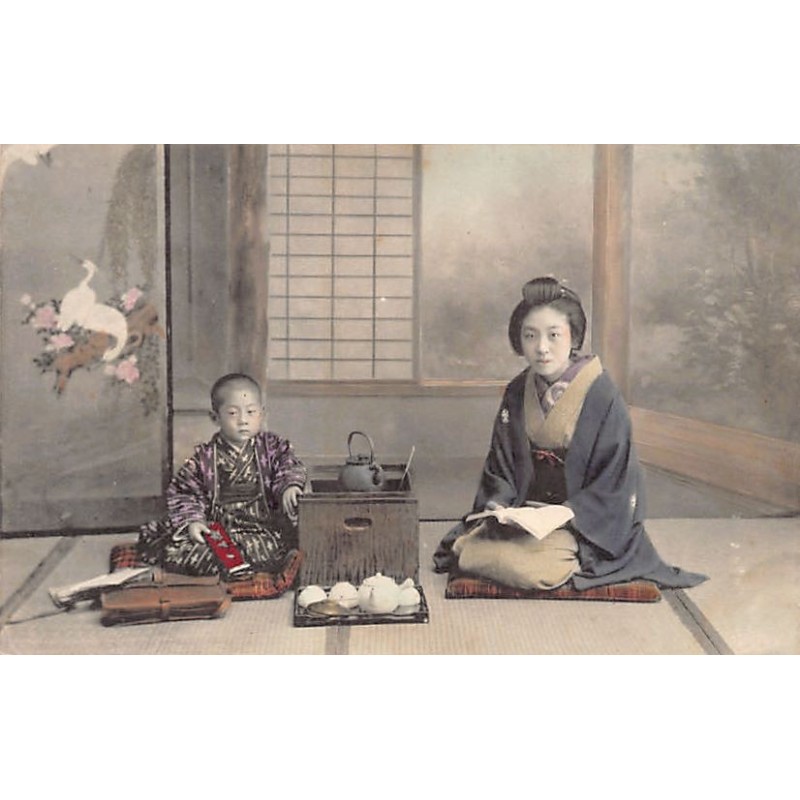 Rare collectable postcards of Japan. Vintage Postcards of Japan