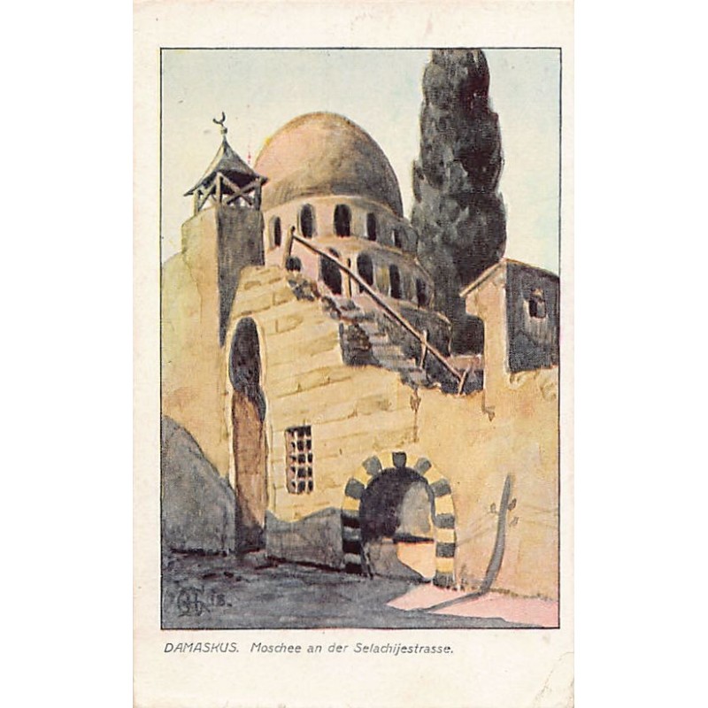 Rare collectable postcards of Syria. Vintage Postcards of Syria