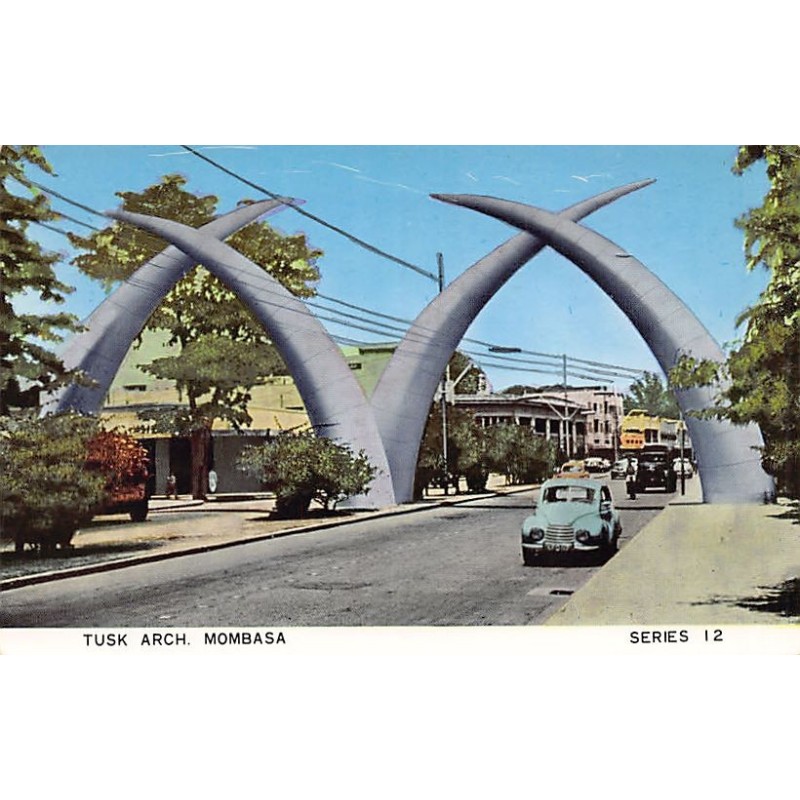 Rare collectable postcards of Kenya. Vintage Postcards of Kenya