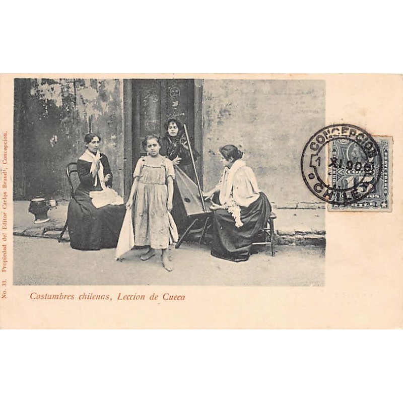 Rare collectable postcards of Chile. Vintage Postcards of Chile