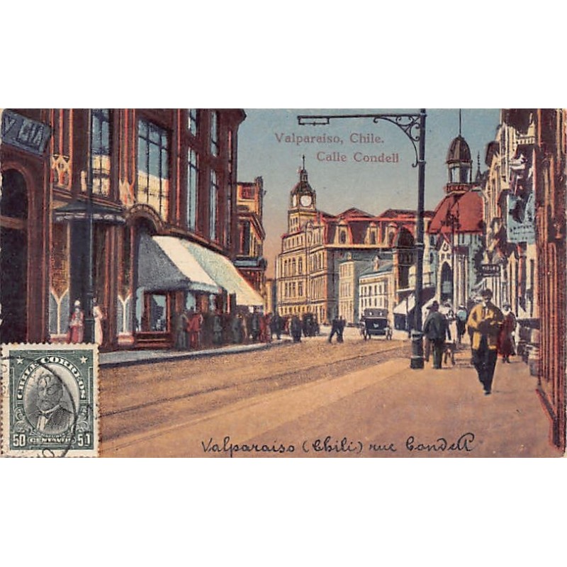 Rare collectable postcards of Chile. Vintage Postcards of Chile