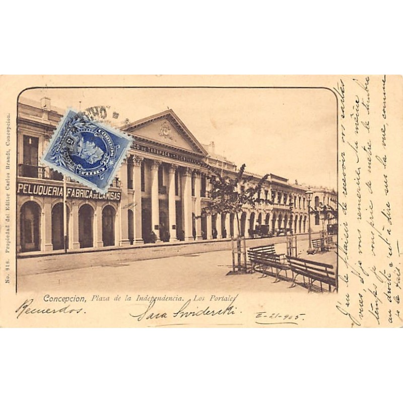 Rare collectable postcards of Chile. Vintage Postcards of Chile