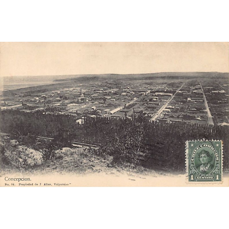 Rare collectable postcards of Chile. Vintage Postcards of Chile