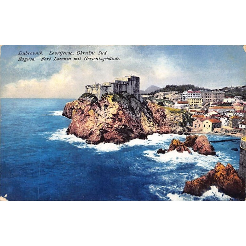 Rare collectable postcards of Croatia. Vintage Postcards of Croatia