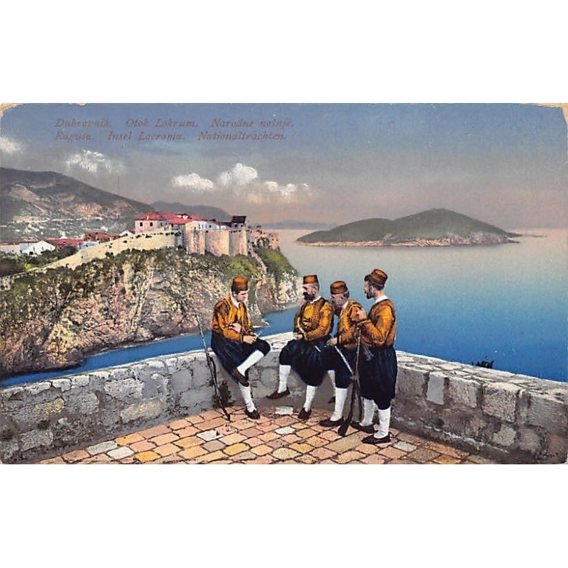 Rare collectable postcards of Croatia. Vintage Postcards of Croatia