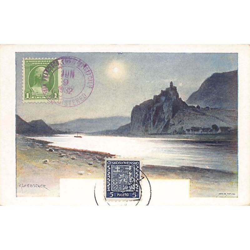 Rare collectable postcards of Czech Republic. Vintage Postcards of Czech Republic