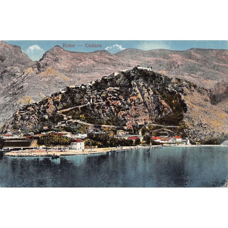 Rare collectable postcards of Montenegro. Vintage Postcards of Montenegro