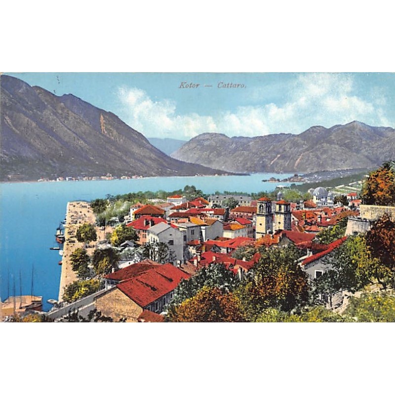 Rare collectable postcards of Montenegro. Vintage Postcards of Montenegro
