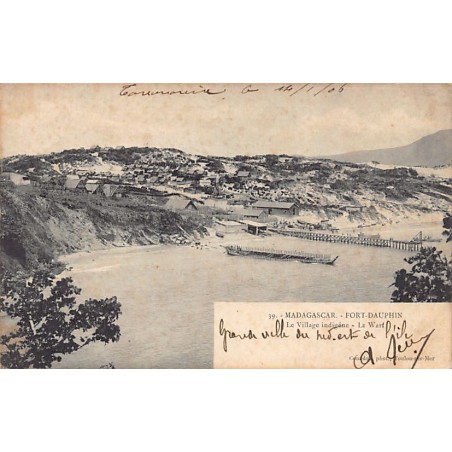 Rare collectable postcards of Madagascar. Vintage Postcards of Madagascar