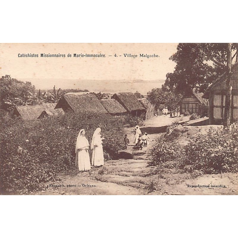 Rare collectable postcards of Madagascar. Vintage Postcards of Madagascar