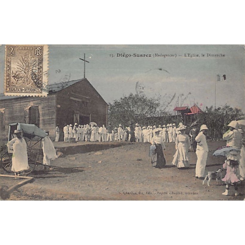 Rare collectable postcards of Madagascar. Vintage Postcards of Madagascar