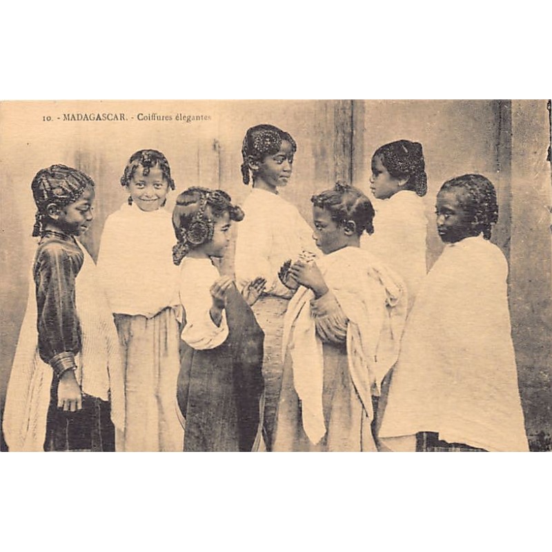 Rare collectable postcards of Madagascar. Vintage Postcards of Madagascar