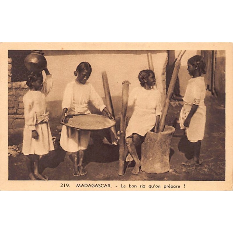 Rare collectable postcards of Madagascar. Vintage Postcards of Madagascar