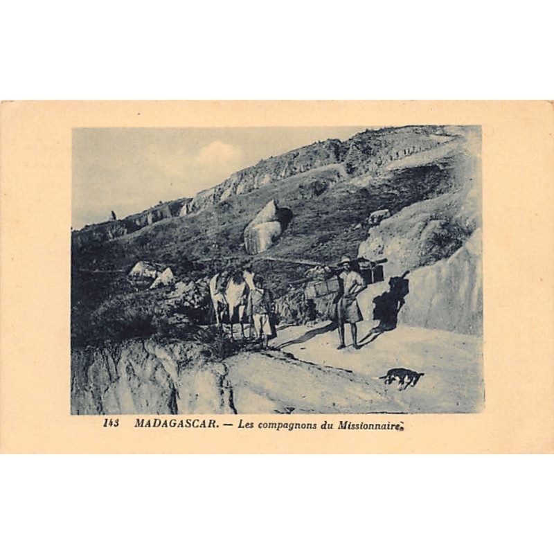Rare collectable postcards of Madagascar. Vintage Postcards of Madagascar