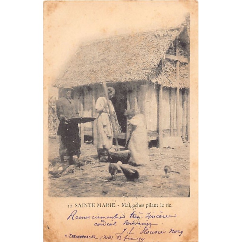 Rare collectable postcards of Madagascar. Vintage Postcards of Madagascar