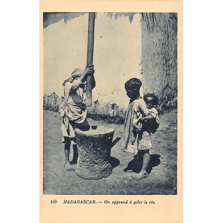 Rare collectable postcards of Madagascar. Vintage Postcards of Madagascar