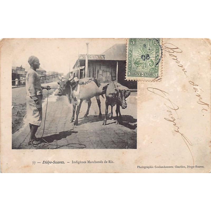 Rare collectable postcards of Madagascar. Vintage Postcards of Madagascar